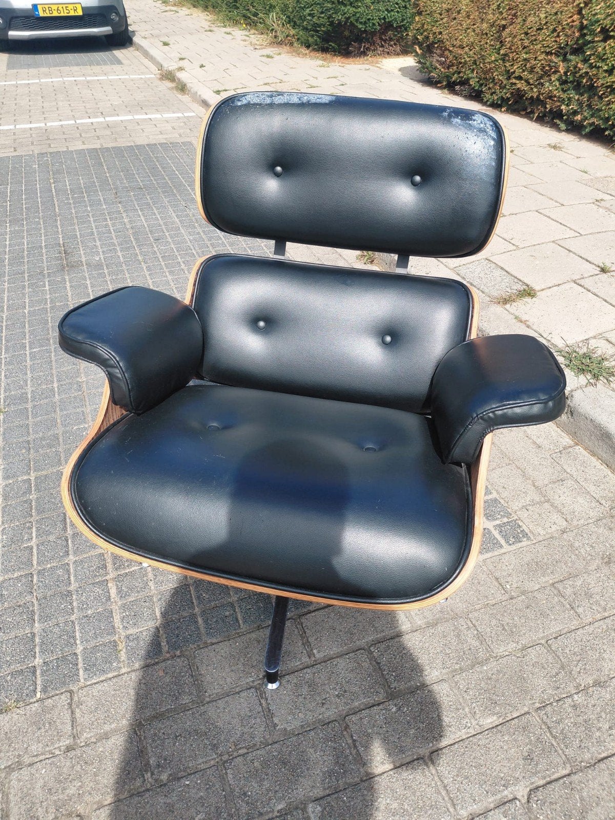 Replica Eames Stoel - Opknapper, Ophalen, Gebruikt, Zwart, Eén