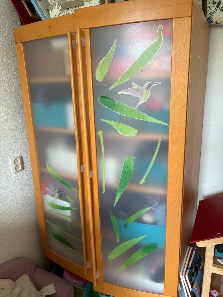 Kledingkast Stokke, Gebruikt, 100 tot 150 cm, Ophalen of Verzenden, 150 tot 200 cm