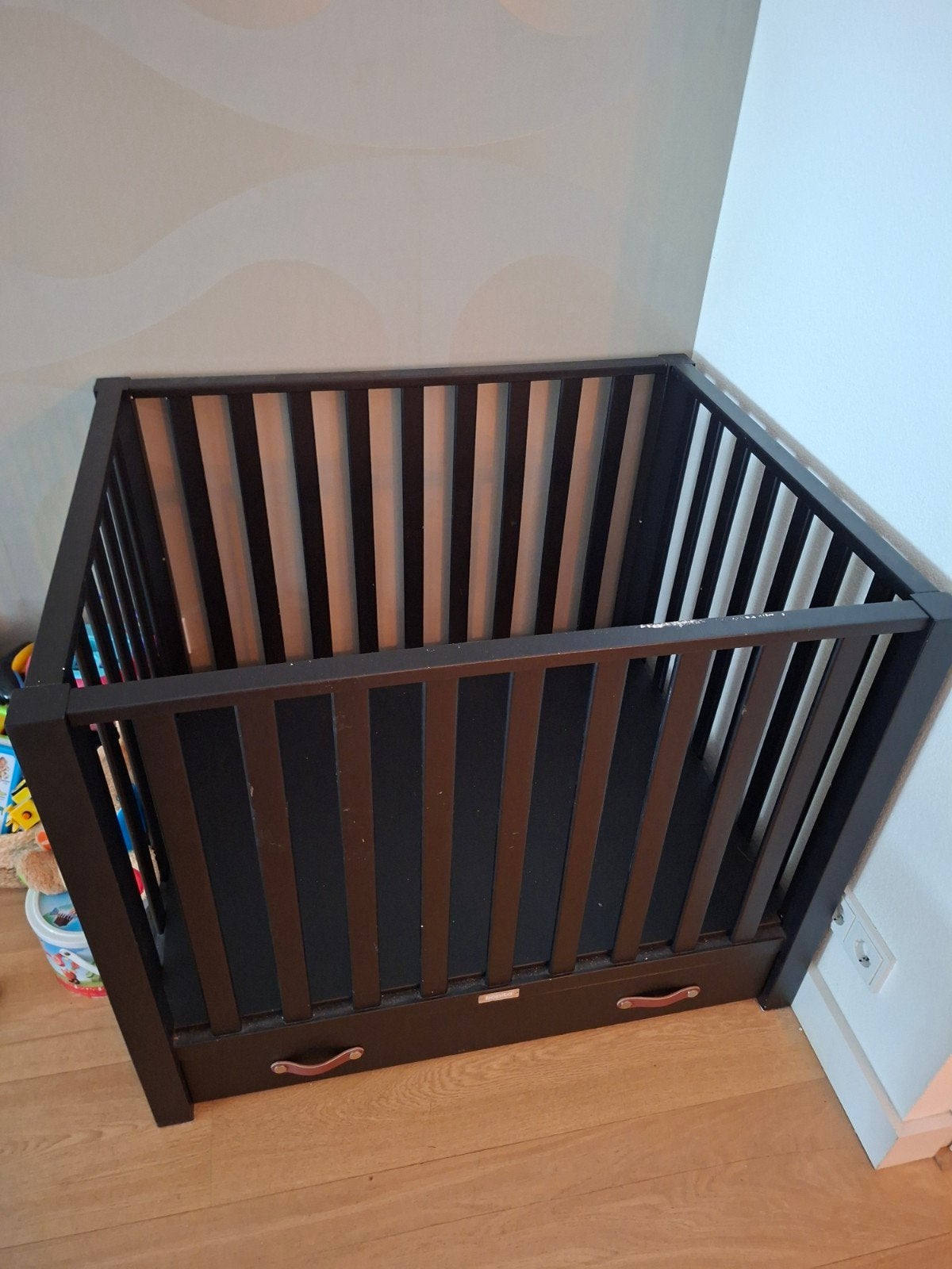 Bopita Ledikant met lade, Kinderen en Baby's, Boxen, Ophalen, Gebruikt, Vierkant, Lade