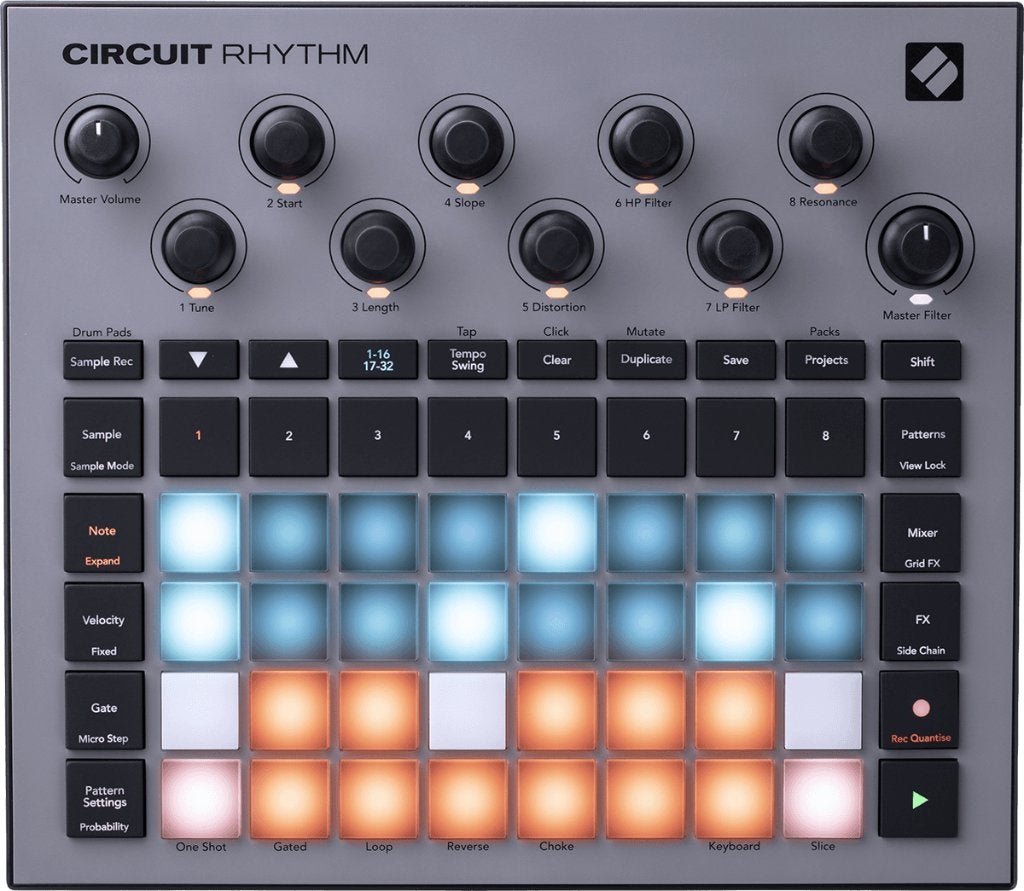 Novation Circuit Rhythm groovebox, ., Nieuw, Ophalen of Verzenden, .