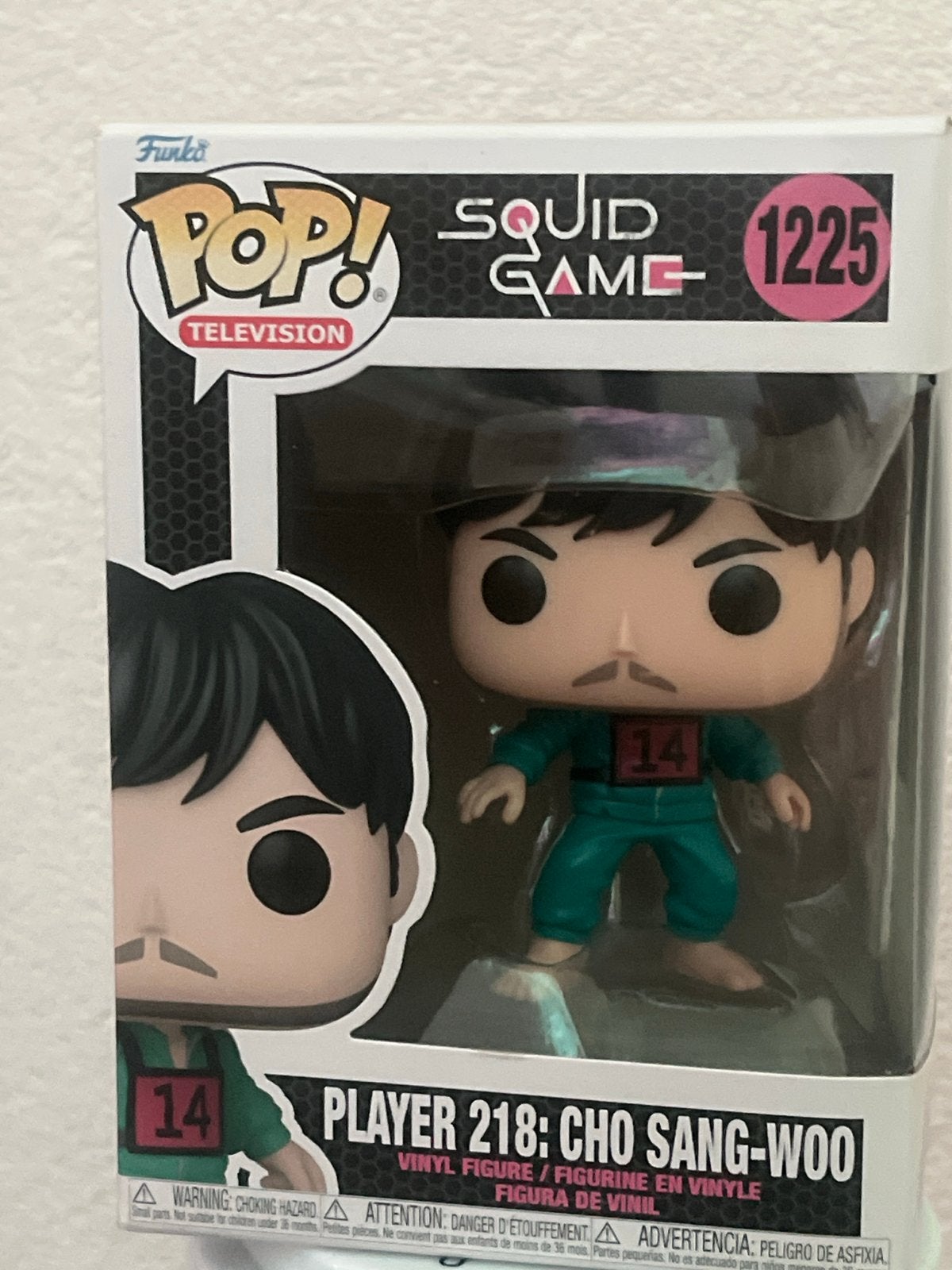 Funko Pop! Squid Game - Cho Sang-woo (Player 218), Ophalen of Verzenden, Nieuw