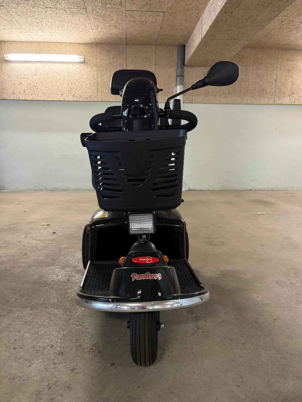 Scootmobiel Panther 3S zwart 2025, Diversen, Ophalen, Zo goed als nieuw, 36 t/m 45 km, Mango