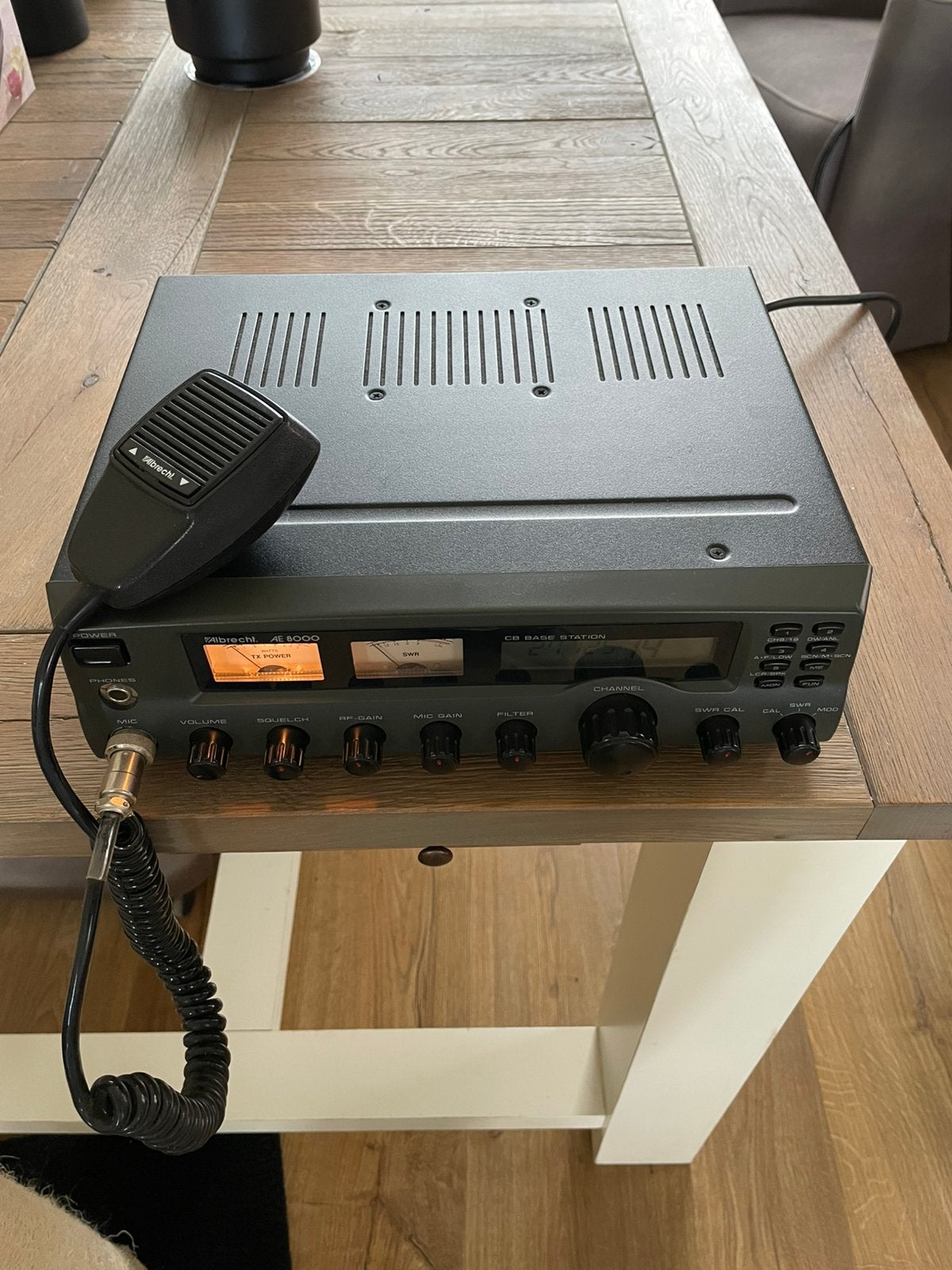 Albrecht AE 8000 CB Basis station, Telecommunicatie, Zenders en Ontvangers, Ophalen of Verzenden, Zo goed als nieuw, Zender en Ontvanger