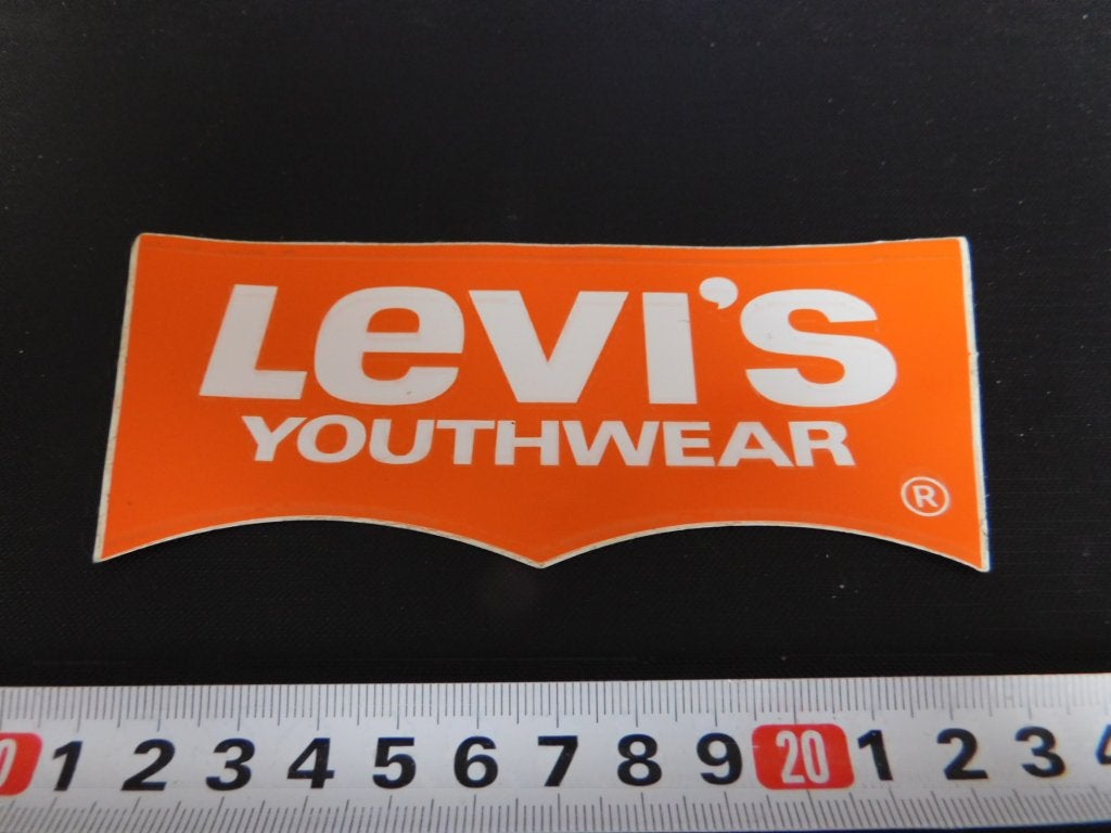 sticker logo LEVI'S youthwear, Verzamelen, Ophalen, Zo goed als nieuw