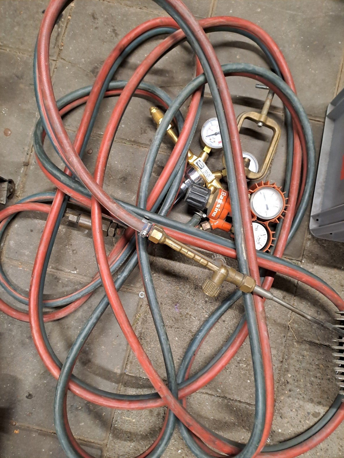 Autogeen slangenpakket snijbrander, Ophalen of Verzenden
