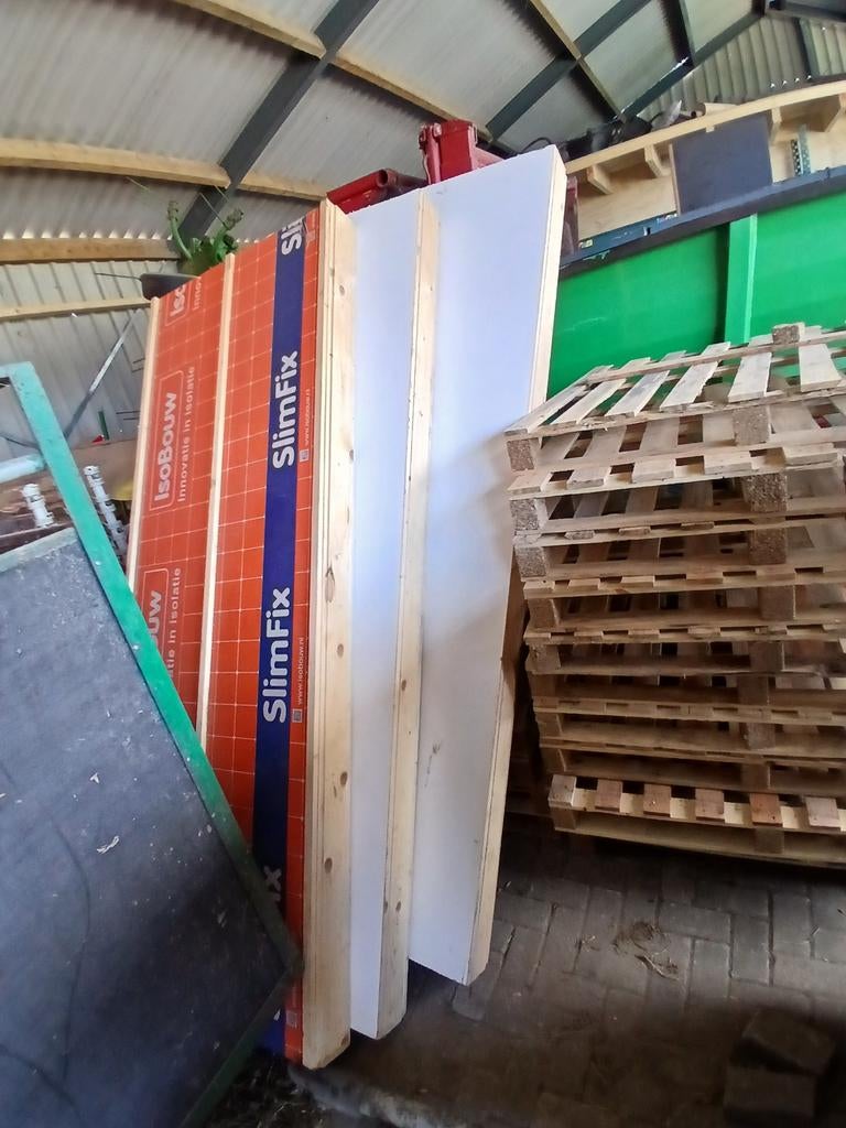 Nieuwe isolatieplaten SlimFix IsoBouw 2.5 meter, 4 tot 8 cm, Dakisolatie, Nieuw, Ophalen of Verzenden