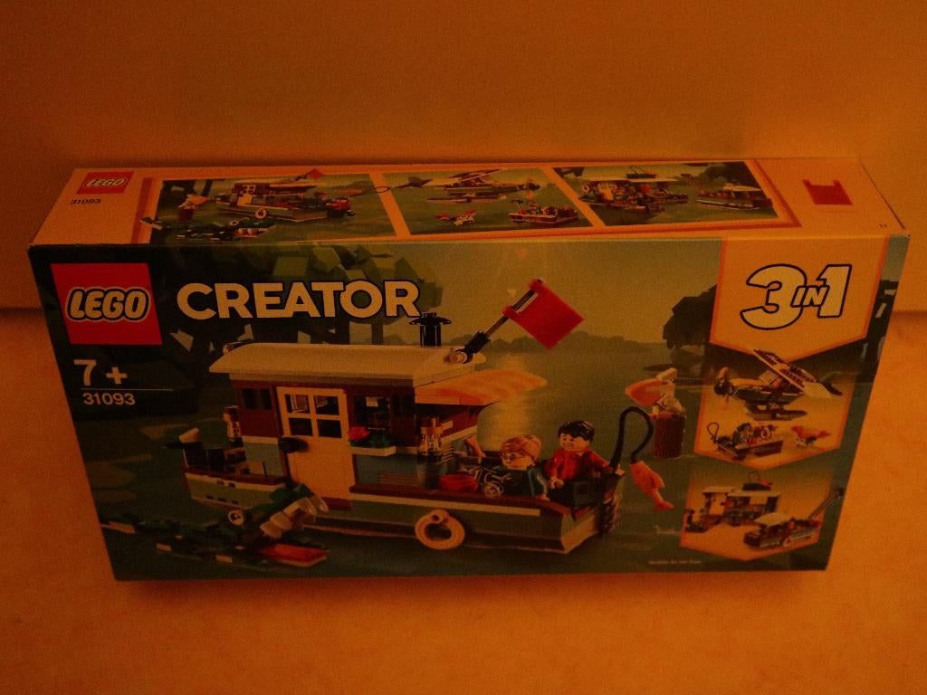 LEGO 31093 Creator Woonboot aan de Rivier nieuw, Ophalen, Nieuw, Complete set, Lego