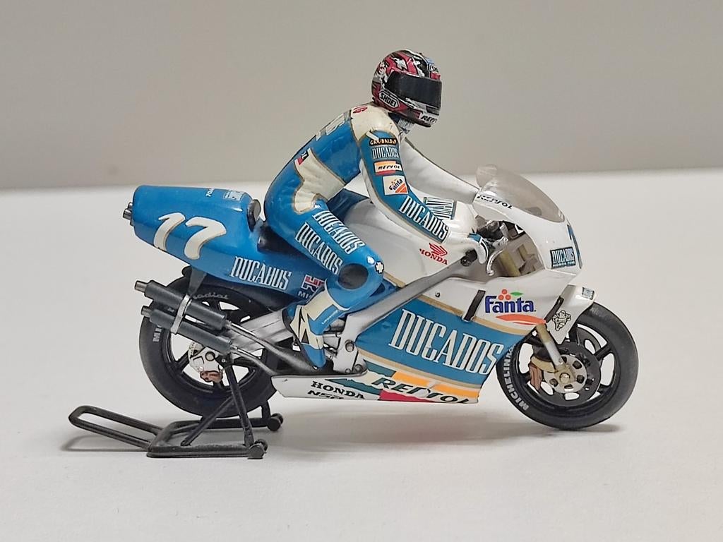 Honda NSR500 - Alberto Puig - GP500cc, Verzenden, Gebruikt, Motor, Overige merken