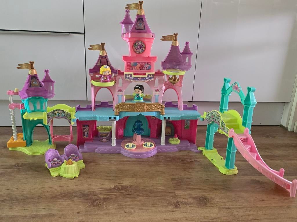 VTech Prinsessen Kasteel Toet Toet Zoef Zoef Combineerbaar, Ophalen of Verzenden, Gebruikt, 6 maanden tot 2 jaar