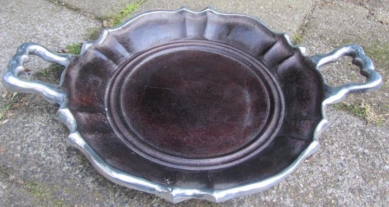 PTMD - DIENBLAD - SCHAAL - ROND - VAN 29,95 NU 10 EURO, Ophalen of Verzenden, Nieuw, Rond, Metaal
