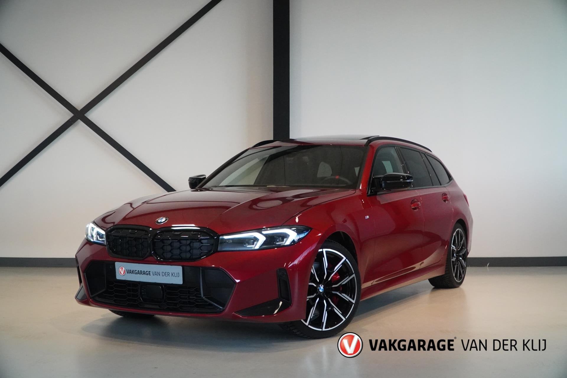 BMW 3-serie Touring M340d xDrive M-Sport Pro | Panorama | H/, Auto's, BMW, Gebruikt, Zwart, 2993 cc, 340 pk