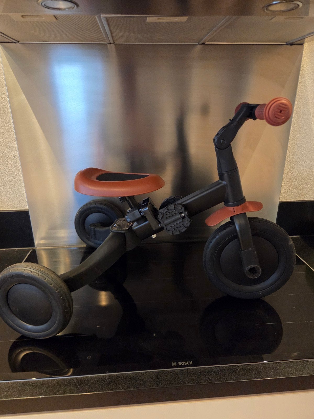 Kinderloopfiets driewieler 3-in-1 topmark, Ophalen of Verzenden, Zo goed als nieuw