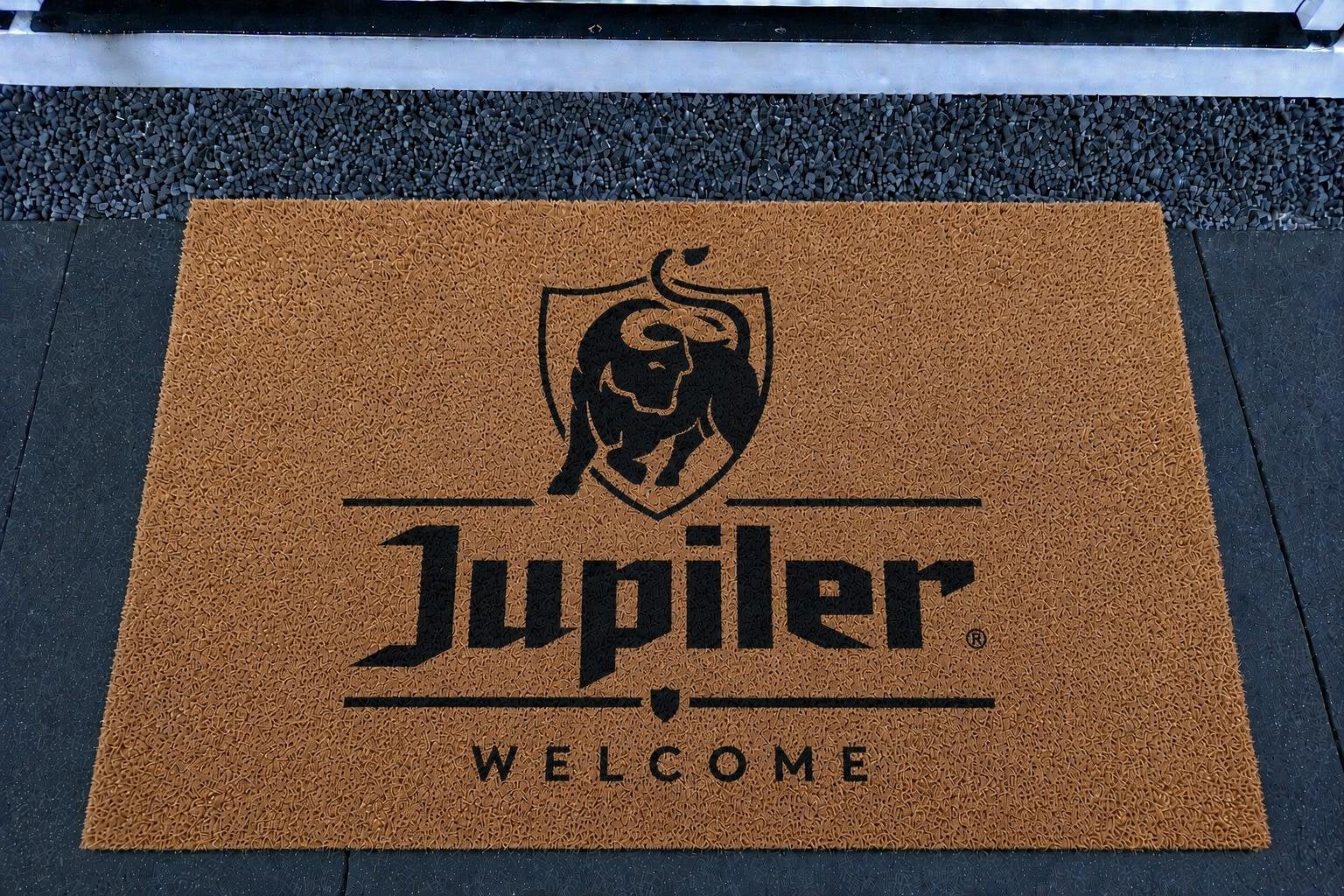 Cocosmar Jupiler 60x40 cm, Verzamelen, Biermerken, Ophalen of Verzenden, Nieuw, Overige typen, Jupiler
