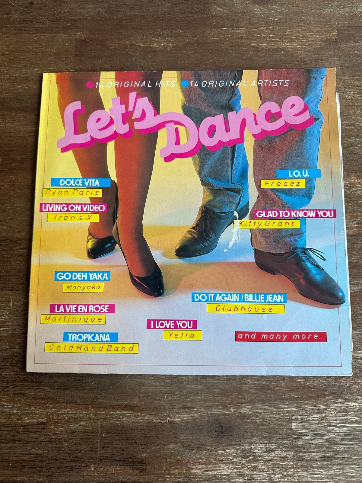 Lp lets dance, Cd's en Dvd's, Vinyl | Pop, Ophalen of Verzenden, LP