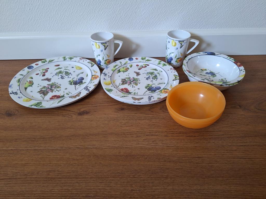 Mepal Janneke Brinkman camping servies, Ophalen of Verzenden