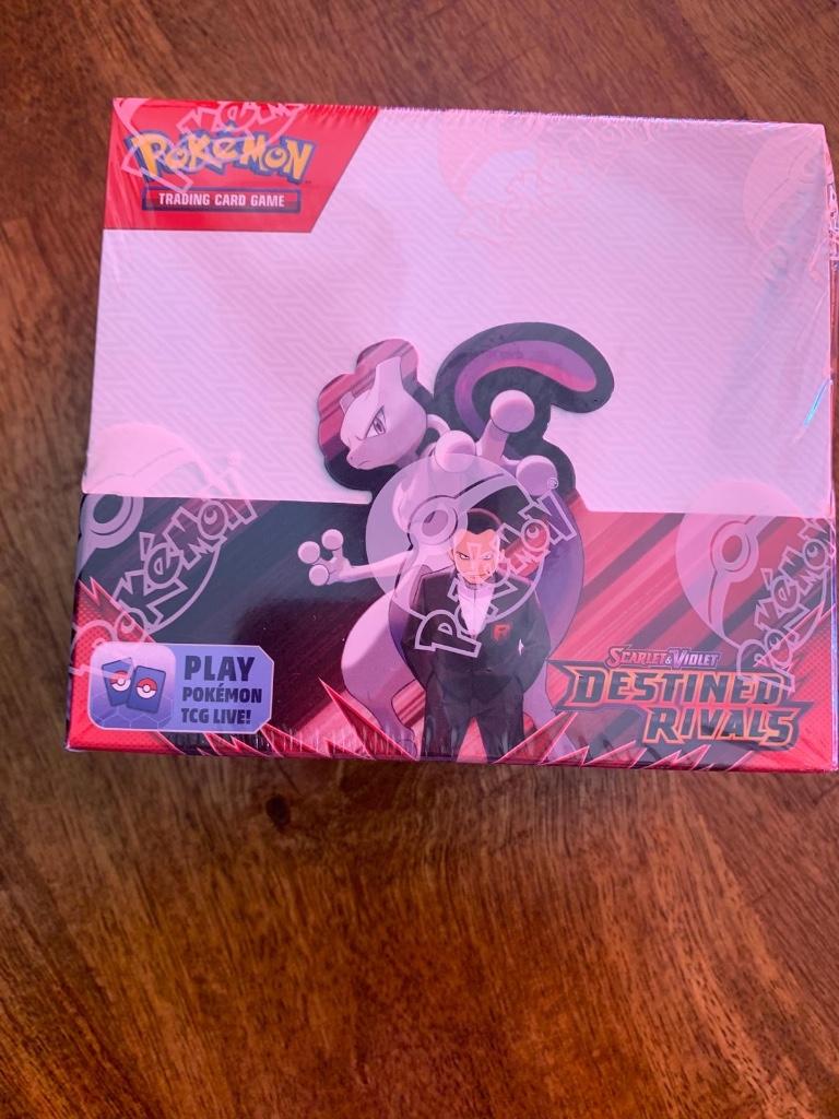 Pokemon box Destined rivals. *sealed, Ophalen, Nieuw, Boosterbox, Foil