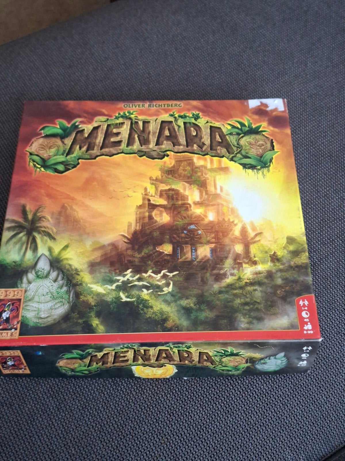 Menara Bordspel - Oliver Richtberg - 999 Games, Hobby en Vrije tijd, Gezelschapsspellen | Bordspellen, Een of twee spelers, Ophalen of Verzenden