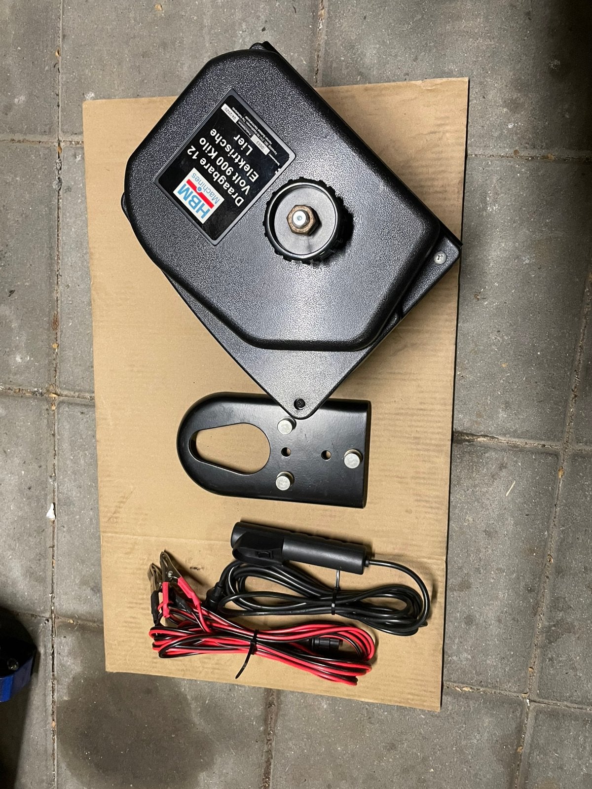 12 volt lier, Ophalen of Verzenden, Zo goed als nieuw