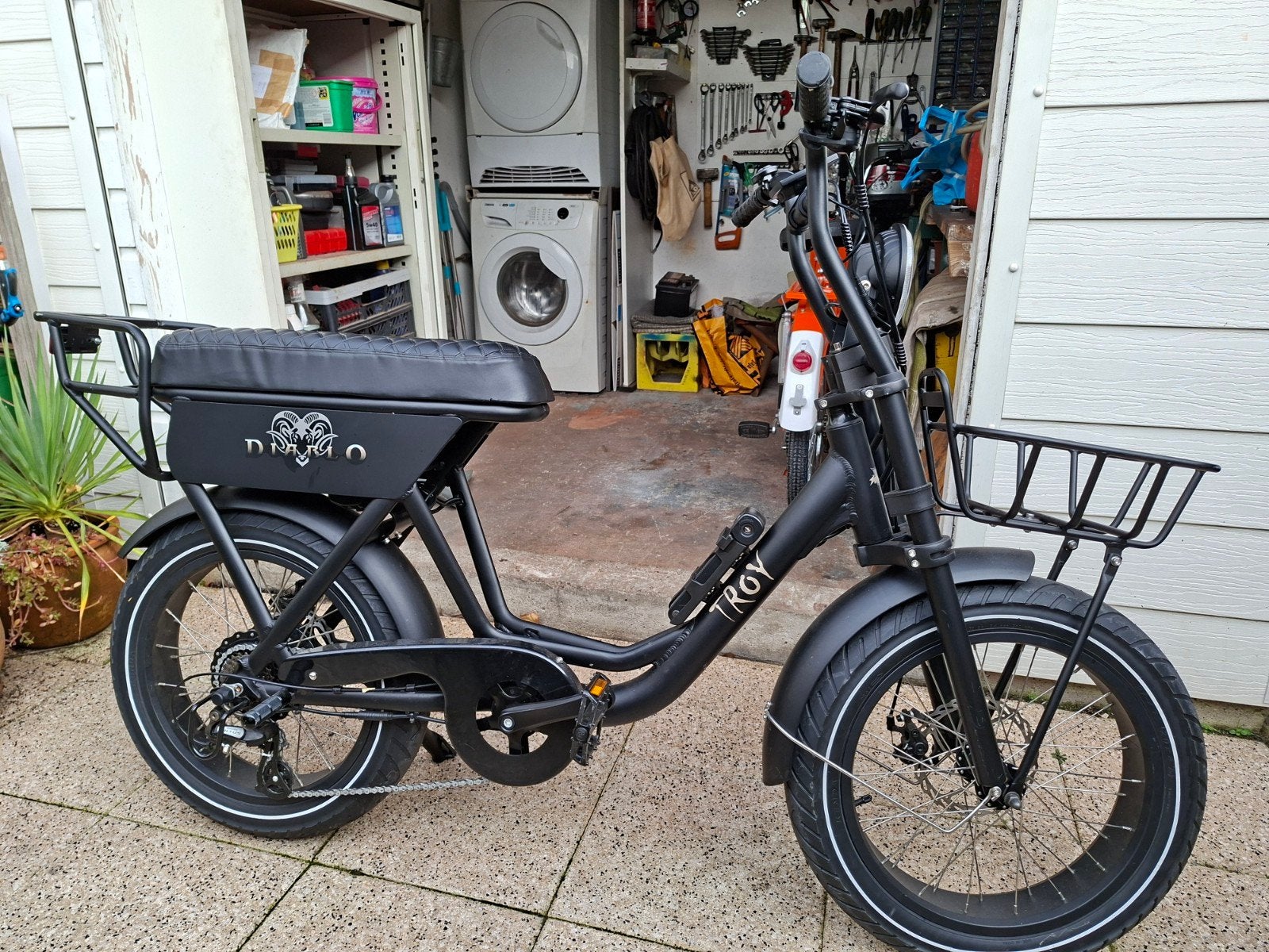 Troy Diablo E-bike - Zo goed als nieuw, Ophalen, Zo goed als nieuw, Overige merken