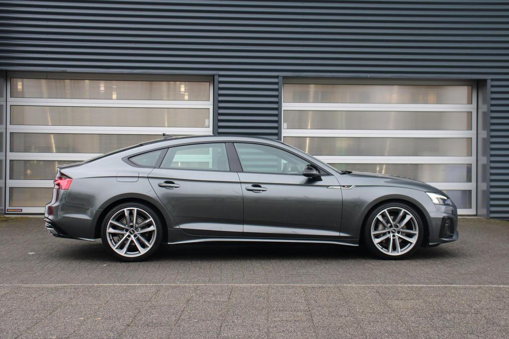 Audi A5 Sportback 40 TFSI 204pk S-tronic S Edition | Lederen, 12 maanden, Gebruikt, 4 cilinders, Bedrijf