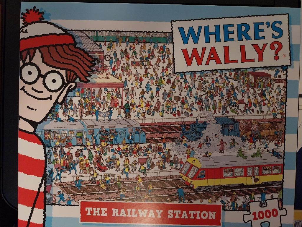 Where's Wally legpuzzel, Ophalen of Verzenden, 500 t/m 1500 stukjes, Zo goed als nieuw, Legpuzzel