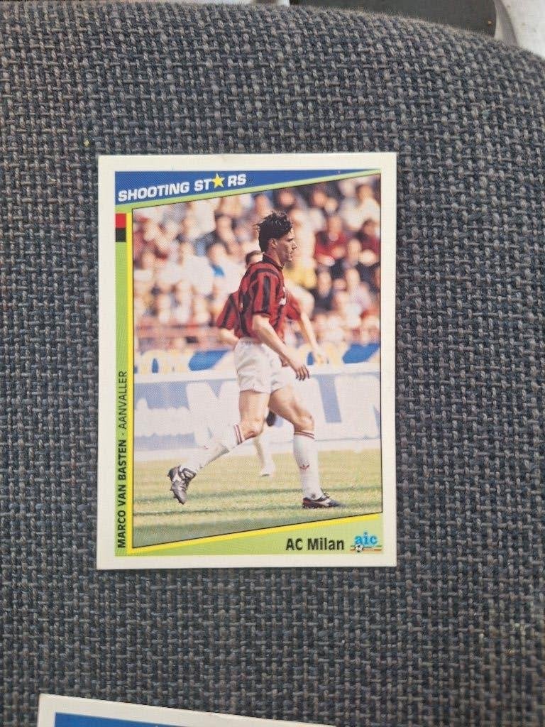 Marco van Basten AC Milan Shooting Stars, Ophalen of Verzenden, Zo goed als nieuw, Plaatje