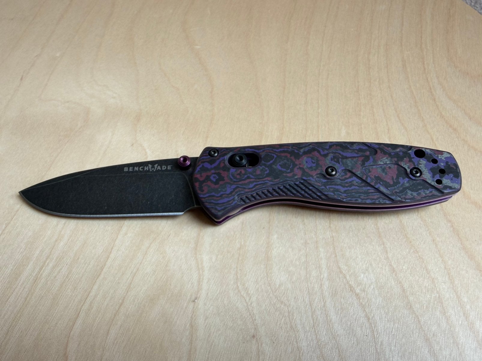 Benchmade Mini Barrage Purple Haze Gold Limited Edition, Ophalen of Verzenden, Nieuw