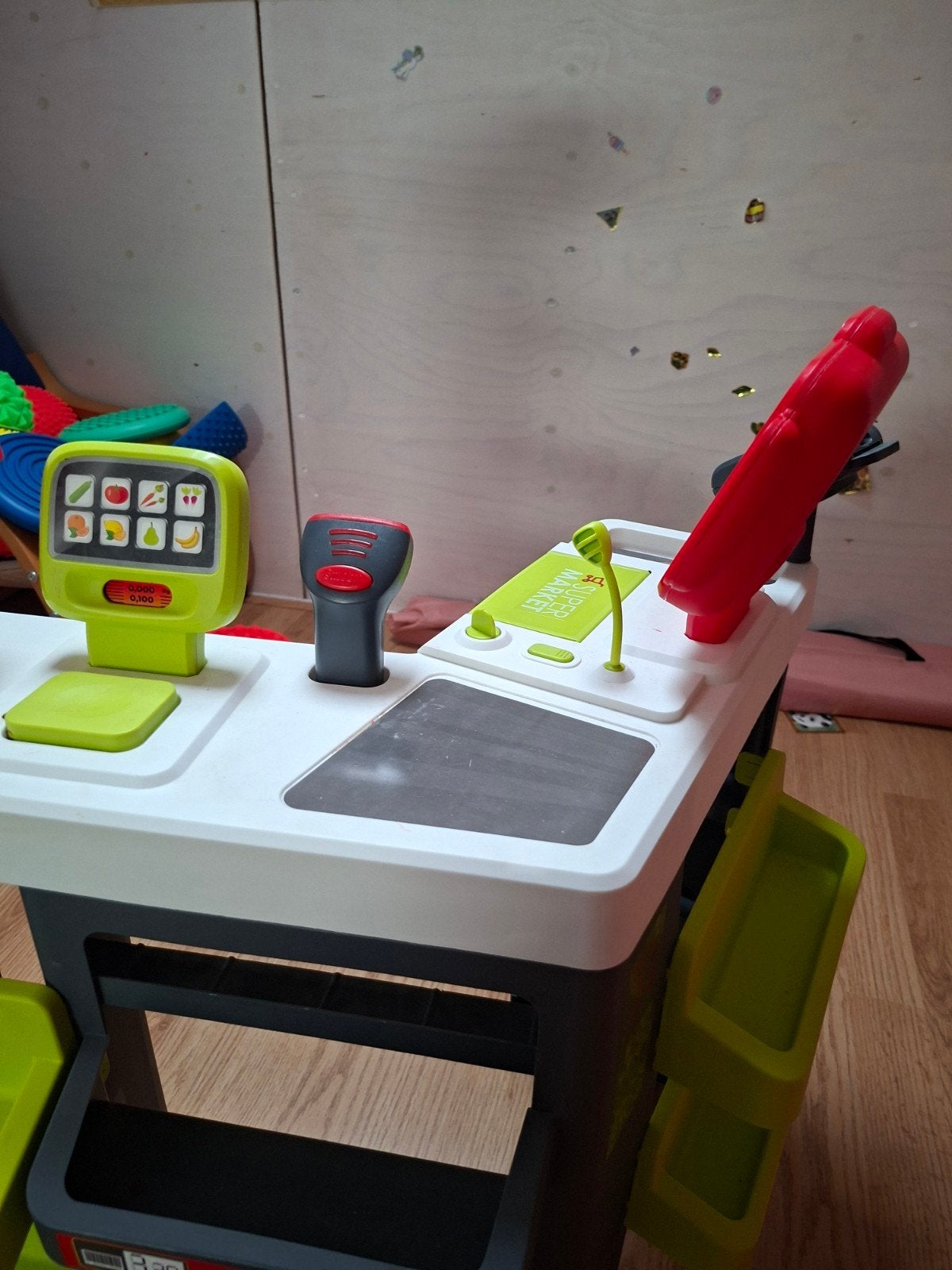 Smoby Supermarkt met winkelwagen en accessoires, Ophalen, Gebruikt, Jongen of Meisje