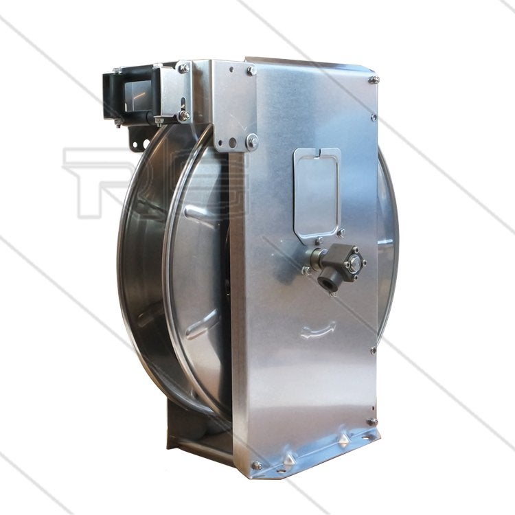 RVS Slanghaspel Automaat 200 Bar met Swivel, Verzenden