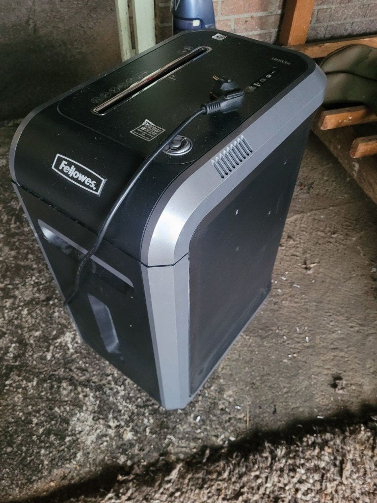 Fellowes papier versnipperaar 99 Ms, Ophalen, Gebruikt