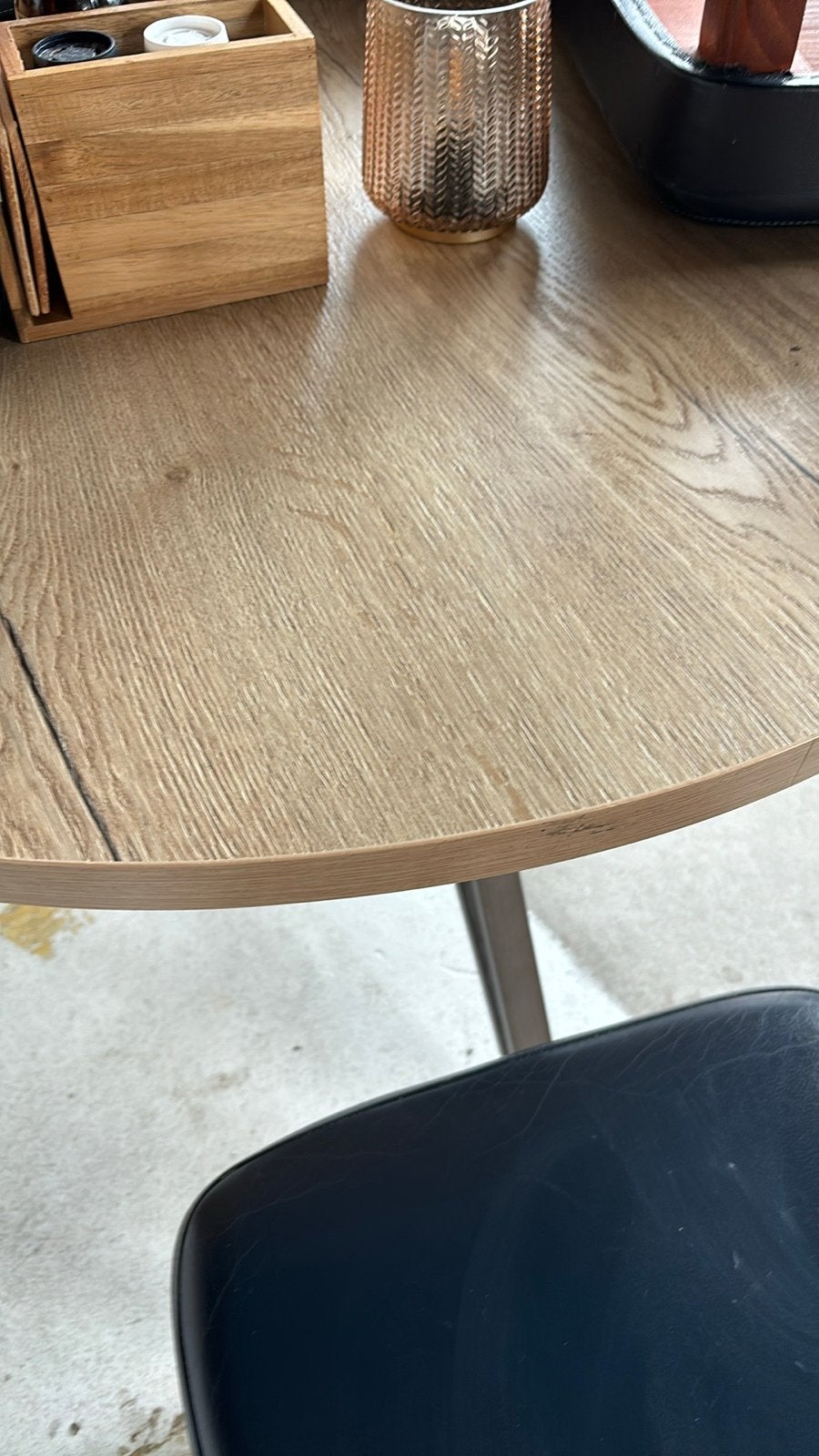 Twee ronde tafelbladen 120 cm, Huis en Inrichting, Tafelonderdelen, Ophalen, Gebruikt, 100 tot 150 cm, Rond