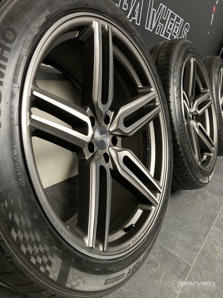 21” Vossen HF-1 Audi Etron S Sportback velgen + banden 5x112, Gebruikt, -, 285 mm, -