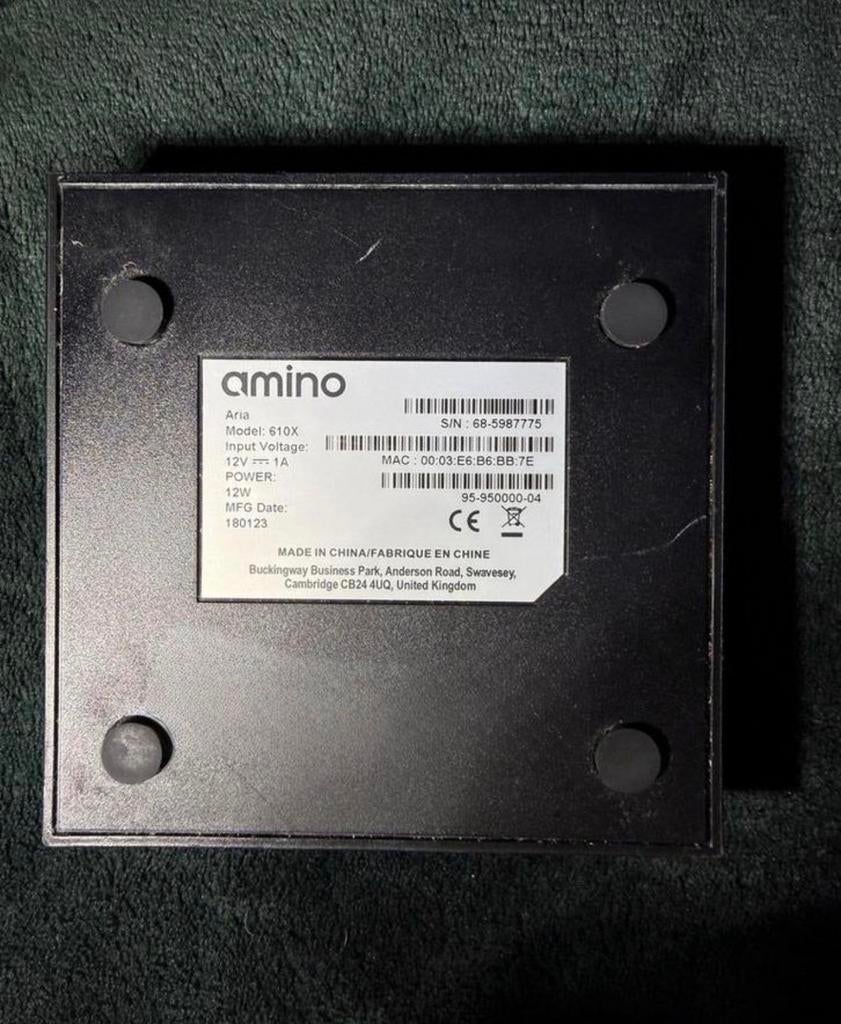 Amino 610x, 1 speler, Ophalen of Verzenden, Gebruikt, Vanaf 3 jaar