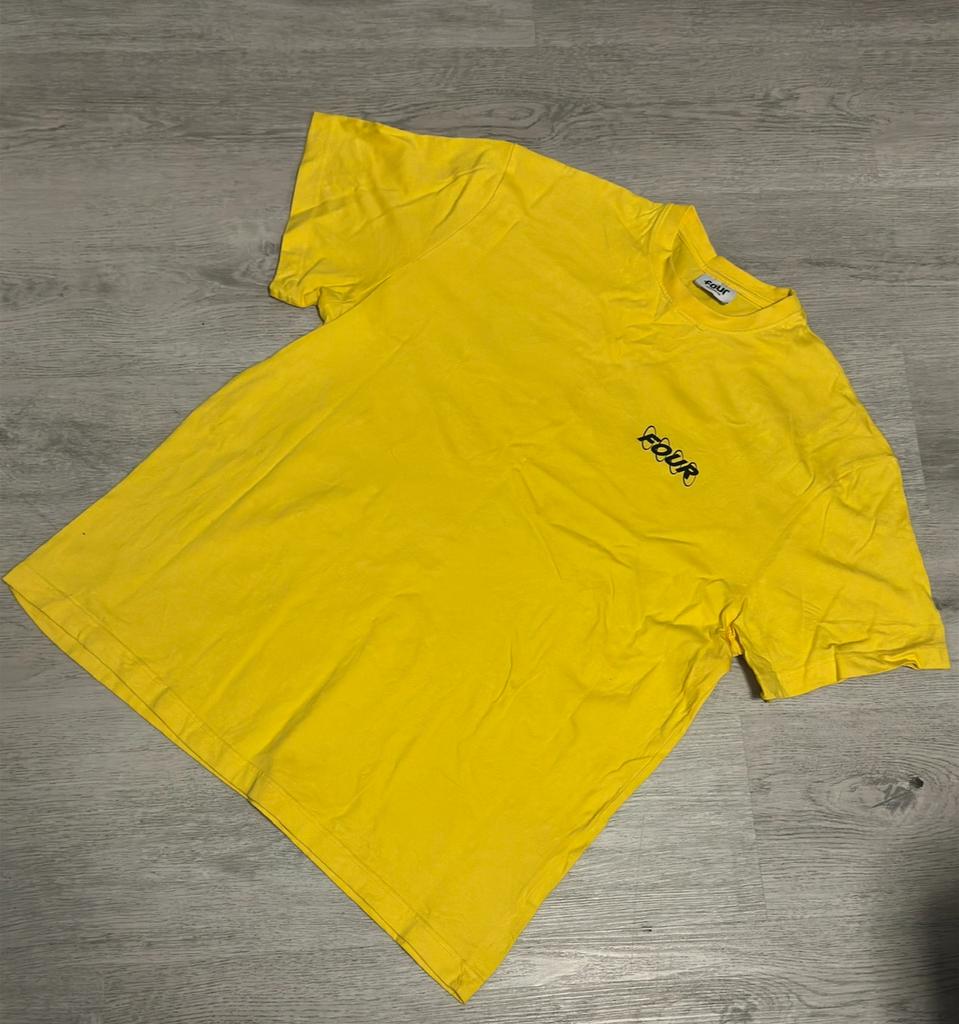 Four Amsterdam T-Shirt Geel Maat L Origineel, Kleding | Heren, T-shirts, Ophalen of Verzenden, Zo goed als nieuw, Maat 52/54 (L)