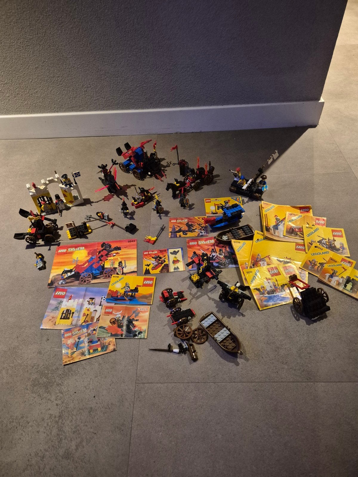 grote partij lego ridders en piraten en castle, Ophalen of Verzenden