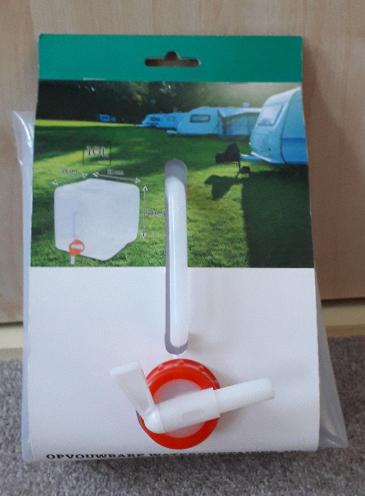 Nieuwe 10 liter watertank met kraantje, Ophalen of Verzenden, Nieuw