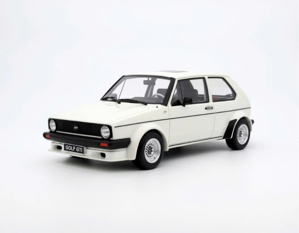 VOLKSWAGEN GOLF GTI MK1 ABT WIT 1982 OTTO MOBILE 1/18 OT1014, Verzenden, Nieuw, Auto, OttOMobile