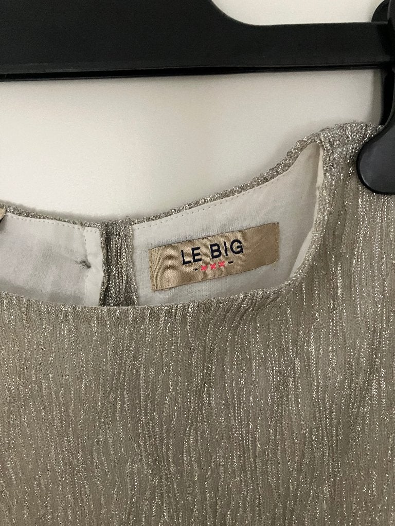Kinder jurkje 134 / 140   Le Big, Kinderen en Baby's, Kinderkleding | Maat 134, Zo goed als nieuw, Meisje, Jurk of Rok, Ophalen