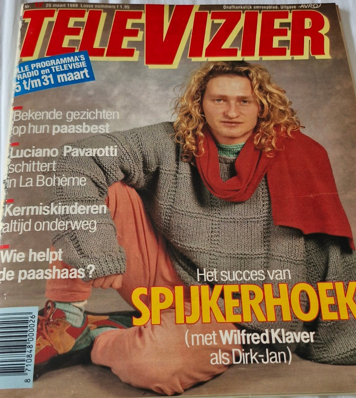 Televizier 1989 - Spijkerhoek, Pavarotti, bangles, Boeken, Ophalen of Verzenden, Gelezen, Muziek, Film of Tv