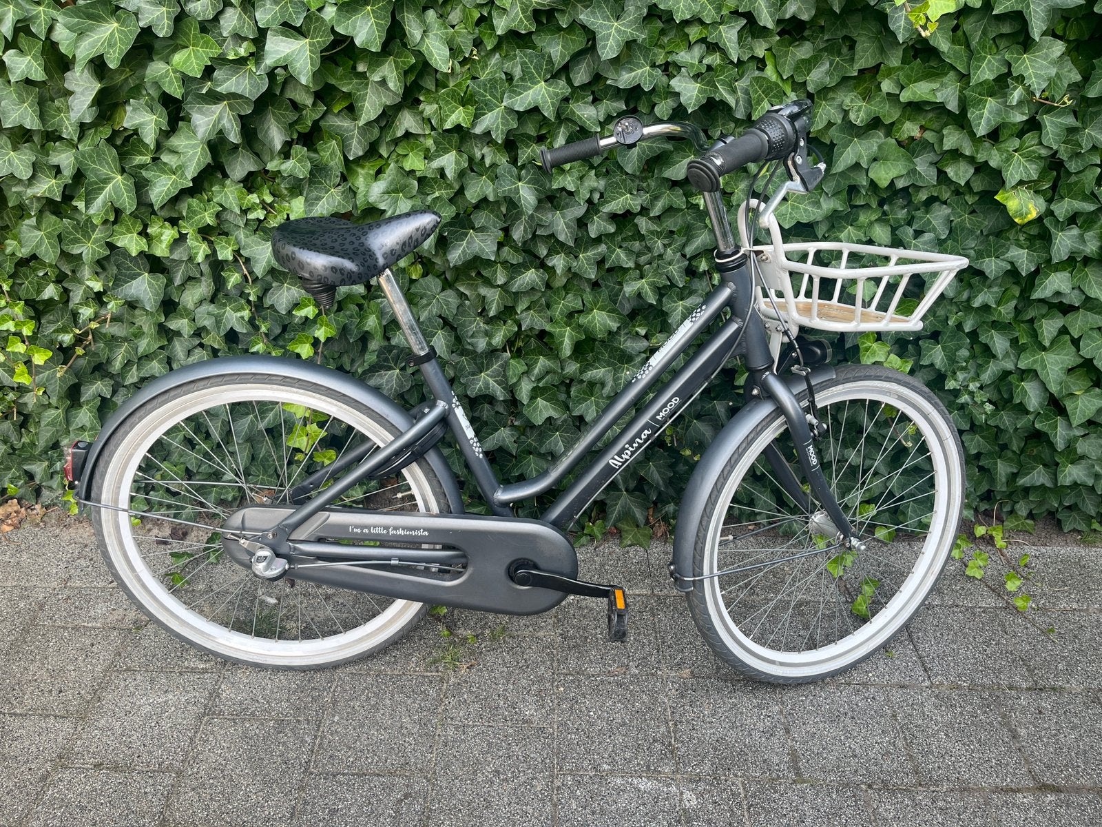 Alpina mood meisjesfiets 24 inch, Fietsen en Brommers, Ophalen, Terugtraprem, Handrem, Gebruikt