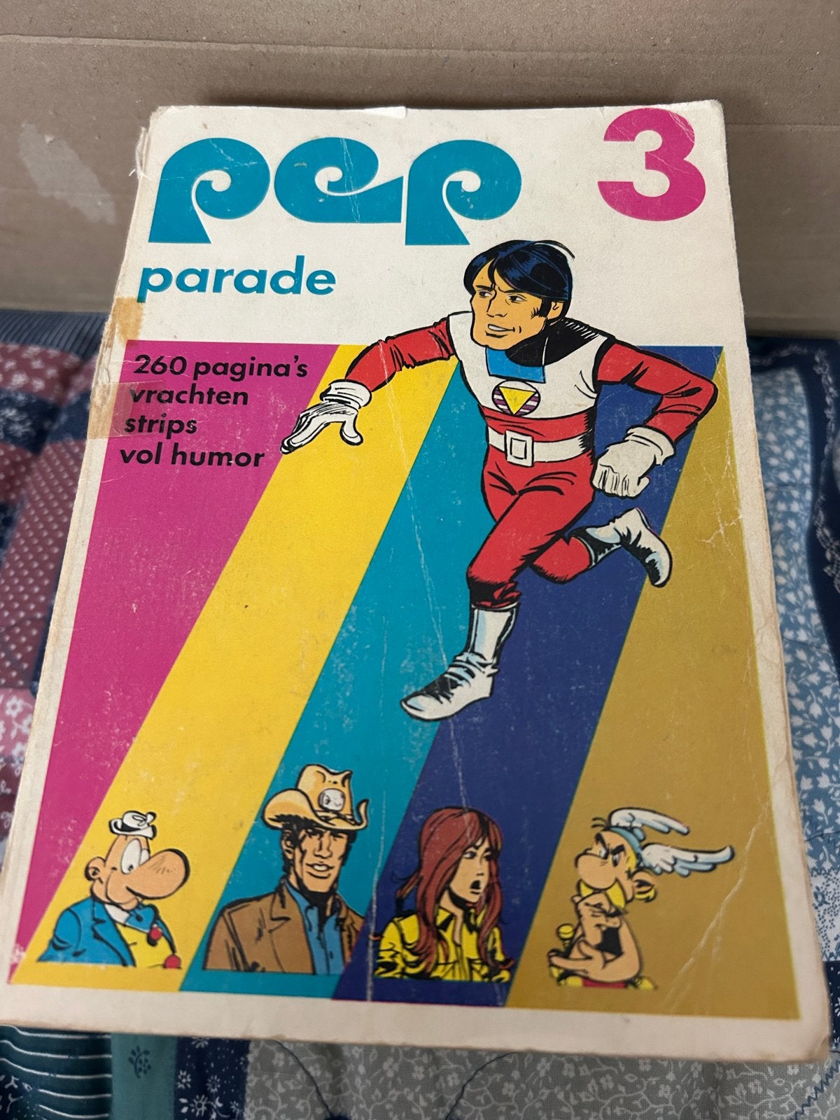 Pep Parade Stripboeken - Nummers 3, 4, 9, 10, Meerdere stripboeken, Ophalen of Verzenden, Gelezen