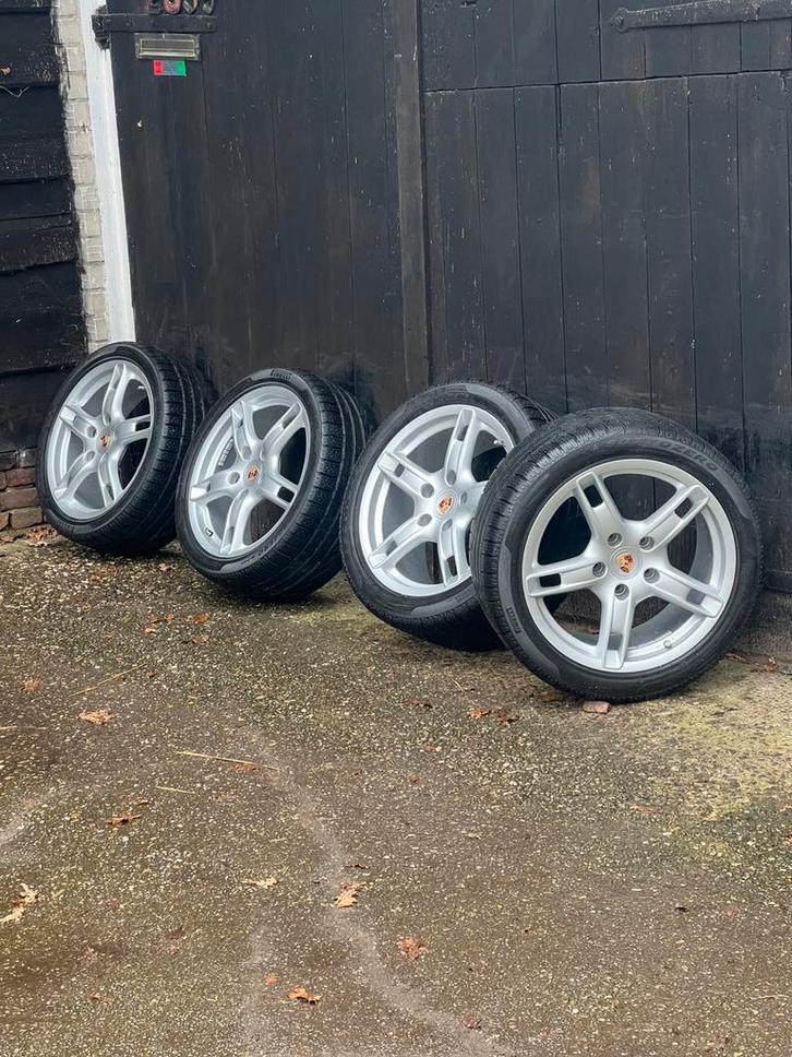 Originele Porsche boxster cayman S breedset winter 18? 987, Auto-onderdelen, Banden en Velgen, Banden en Velgen, Winterbanden