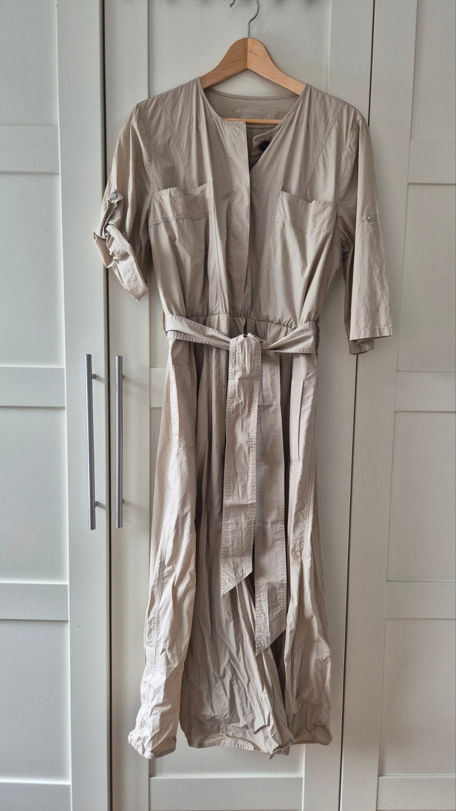 Marccain sports lange jurk nieuw, Beige, Maat 42/44 (L), Nieuw, Ophalen of Verzenden