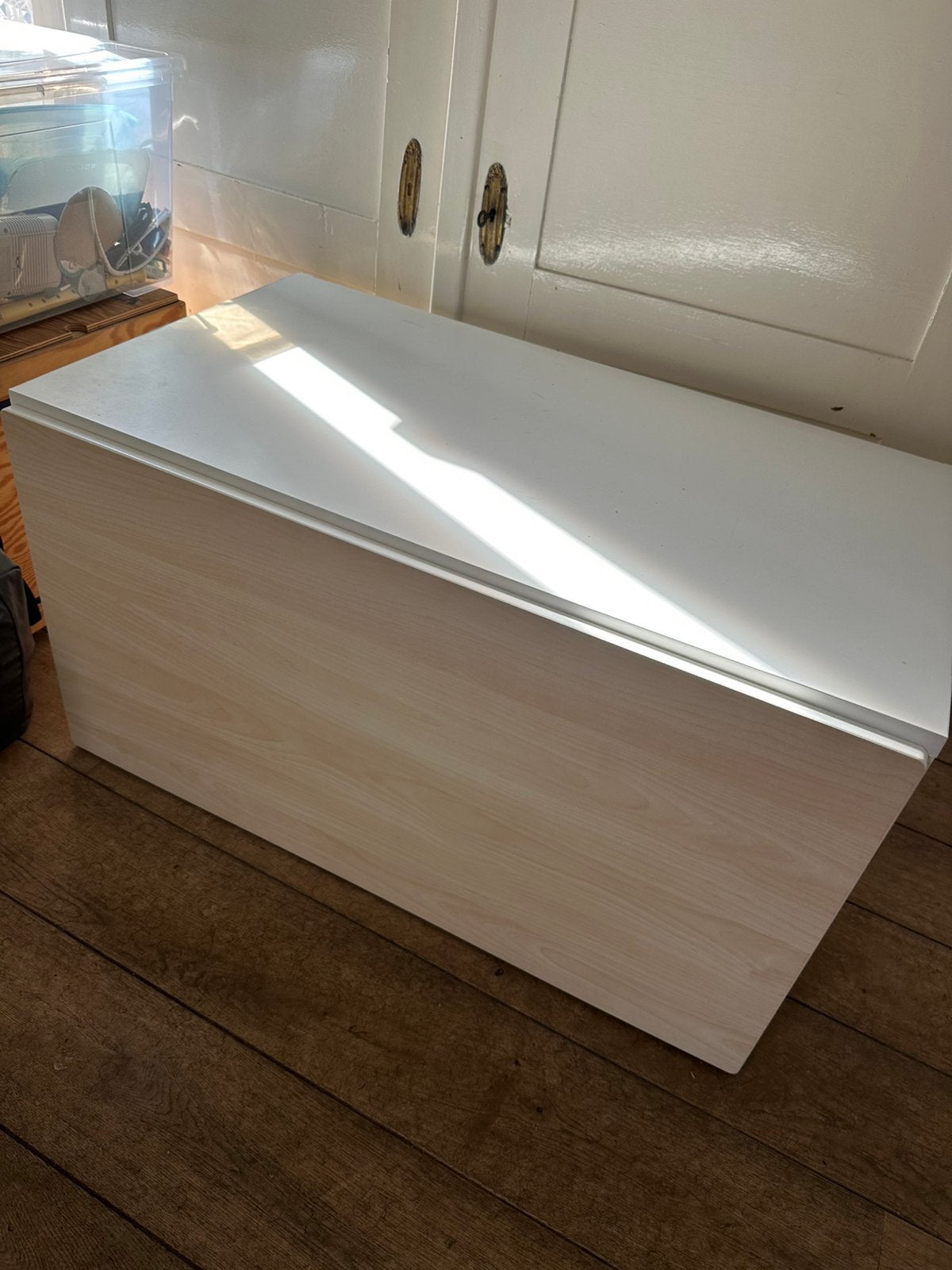Ikea Smastad speelgoedkist, Ophalen, Zo goed als nieuw, 50 tot 100 cm, Minder dan 50 cm