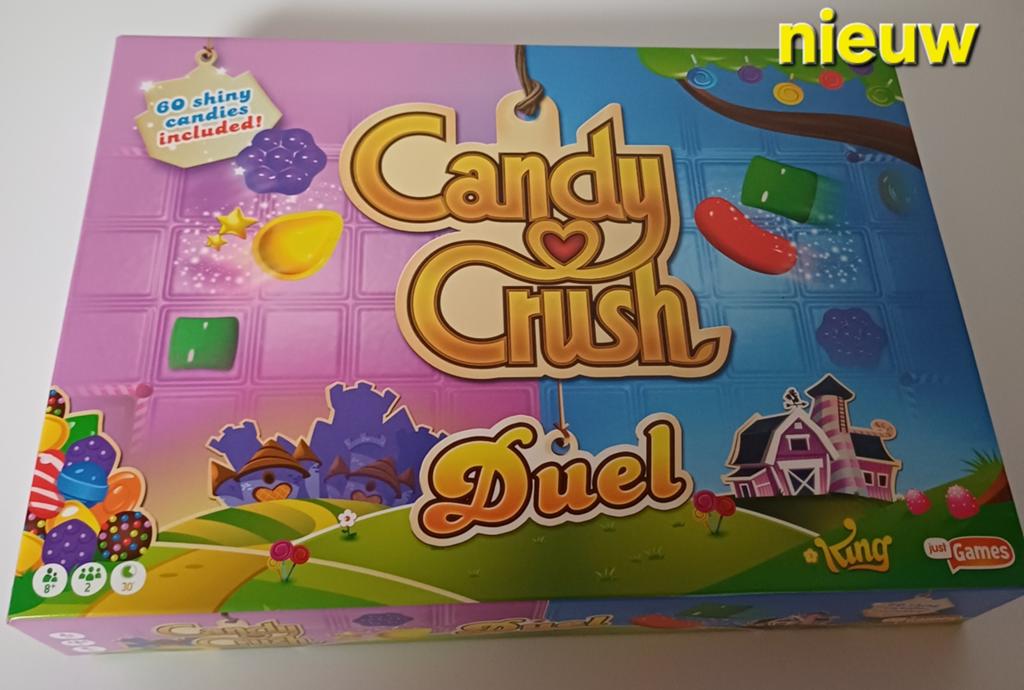 Candy Crush Duel Bordspel - Nieuw in Verpakking, Een of twee spelers, Ophalen of Verzenden, Nieuw, King Just Games