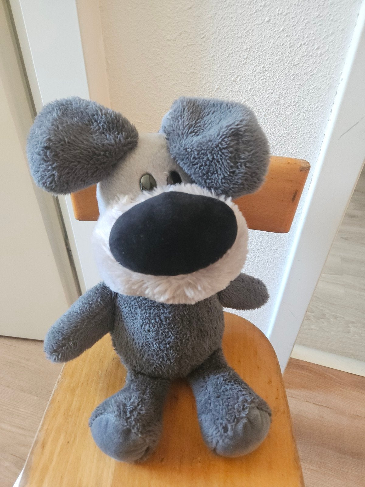 Woezel & Pip knuffel hond 40 cm, Ophalen, Overige merken, Grijs, Nieuw