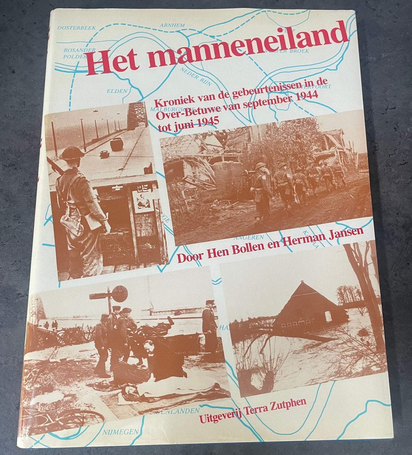 Het Manneneiland (Betuwe), Boeken, Ophalen of Verzenden, Tweede Wereldoorlog, Zo goed als nieuw