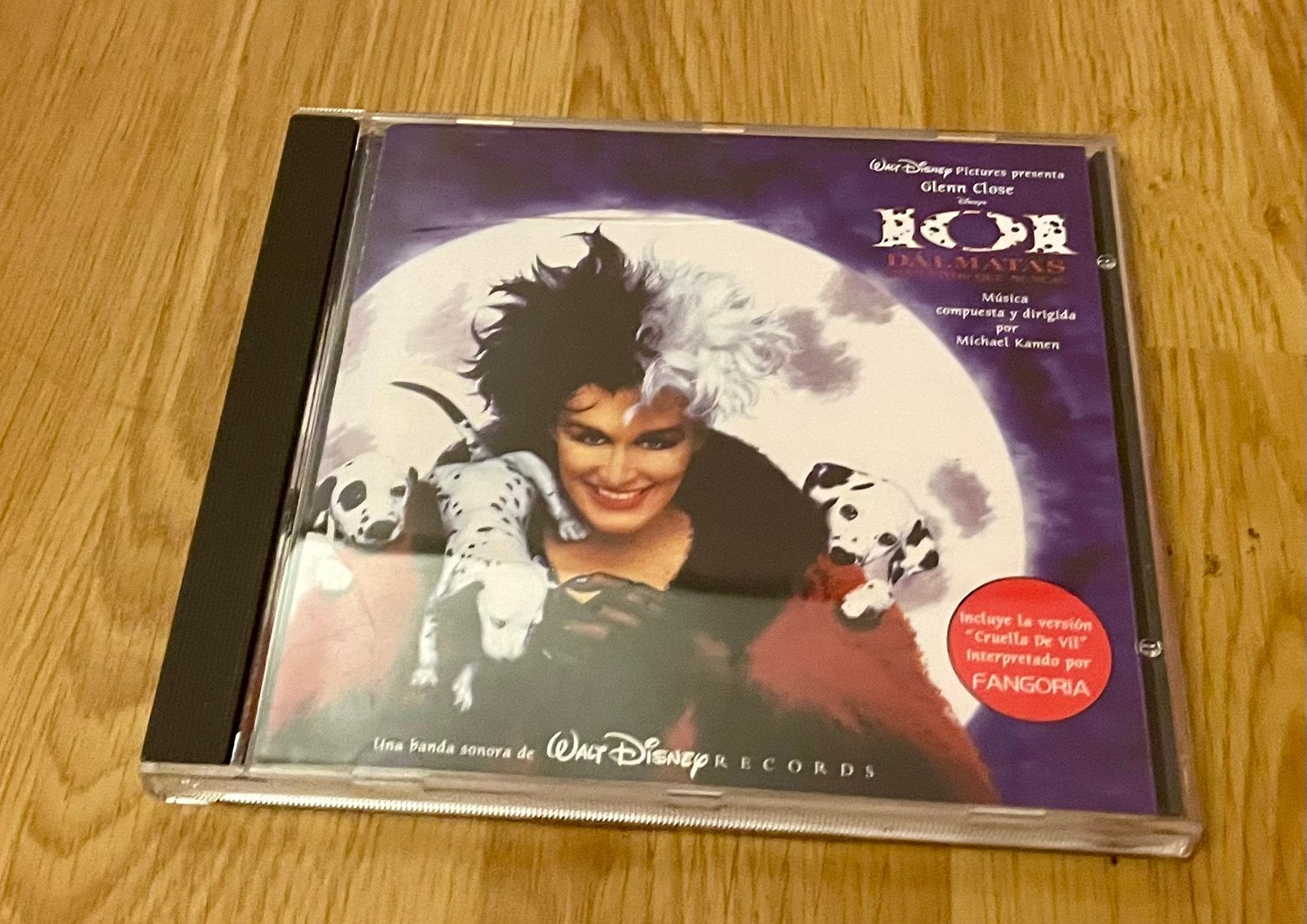 Cd Disney 101 dalmatiërs Italiaans goede staat, Ophalen of Verzenden, Zo goed als nieuw, Muziek, Vanaf 10 jaar