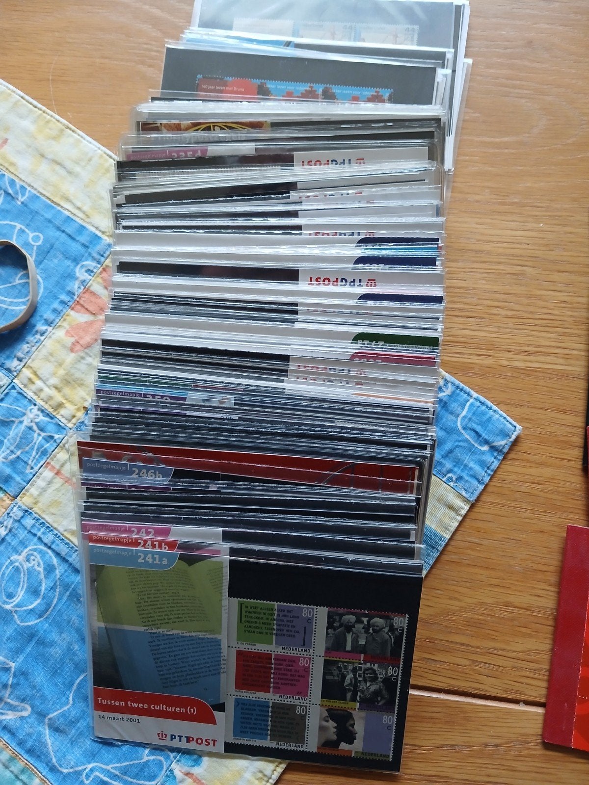 120 PTT Postzegel mapjes, Ophalen of Verzenden, Nederland