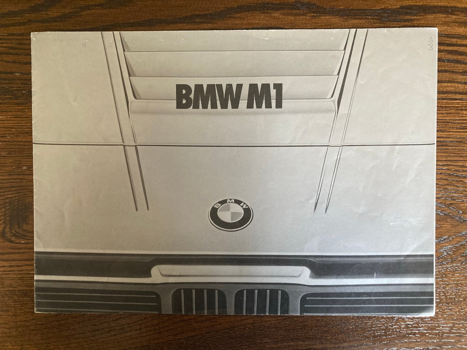 BMW M1 Originele Brochure, Ophalen of Verzenden, Gelezen, BMW